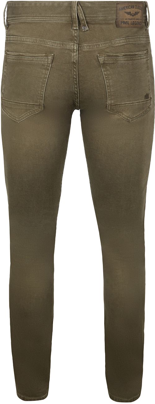 PME Legend Tailwheel Farvet Denim Olive Product / Achterkant