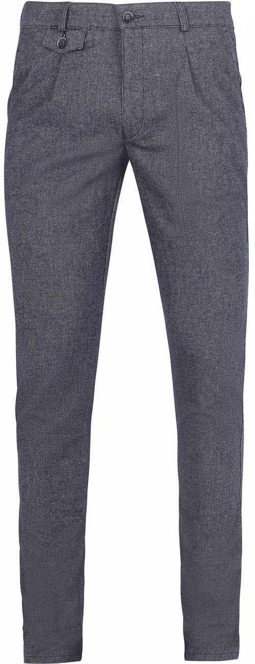 Suitable Chinosy Pico Pleat granatowe Product