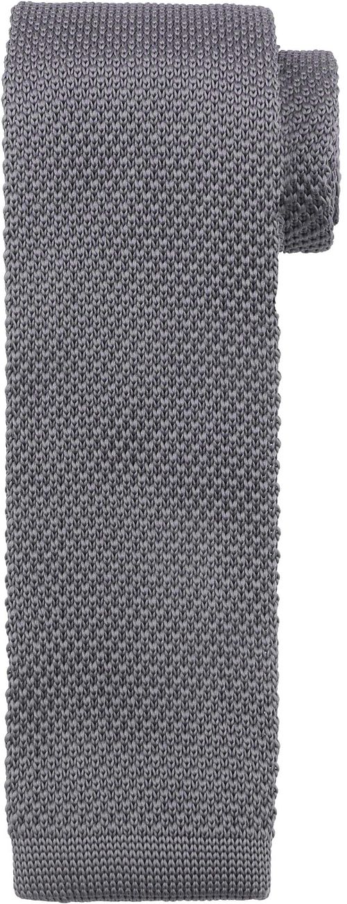 Suitable Dzianinowy krawat szary TK-02 Product