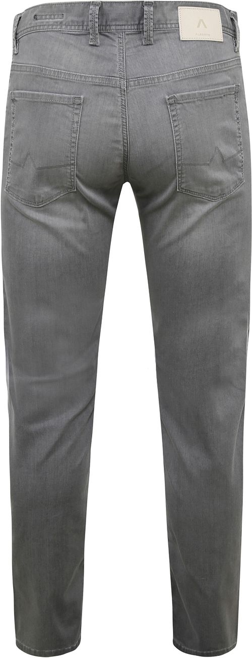 Alberto Pipe Trousers Grey Product / Achterkant
