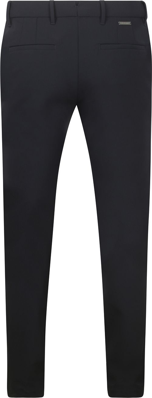 Granatowe chino Alberto Move Performance Product / Achterkant