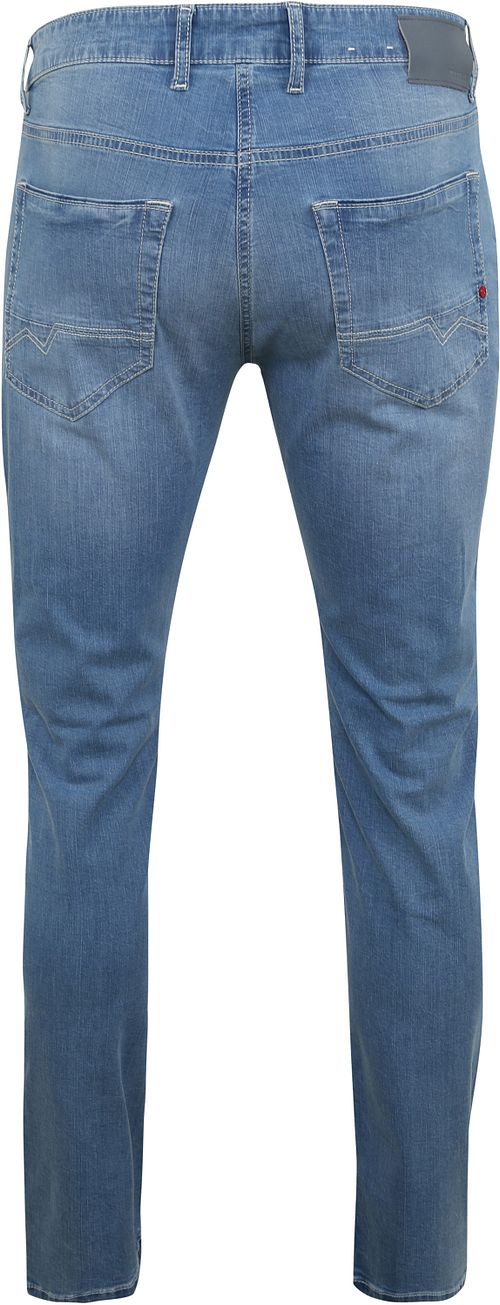 Jeans MAC Arne Pipe azzurro chiaro Product / Achterkant