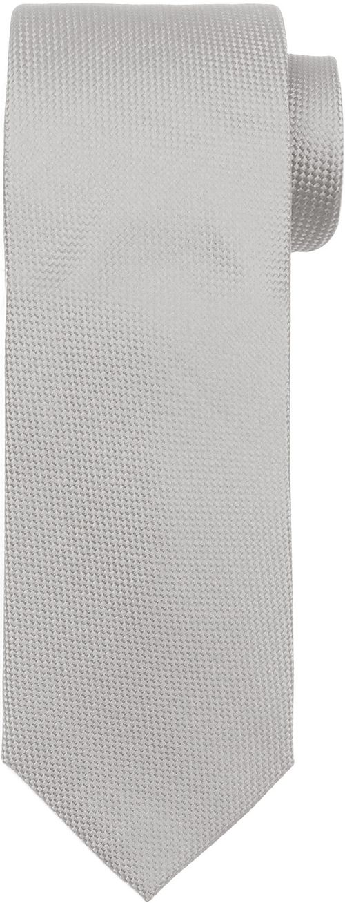 Suitable Corbata de seda plateada Product
