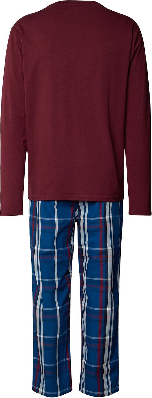 Tommy Hilfiger Pyjama Set Rot/Blau Product / Achterkant