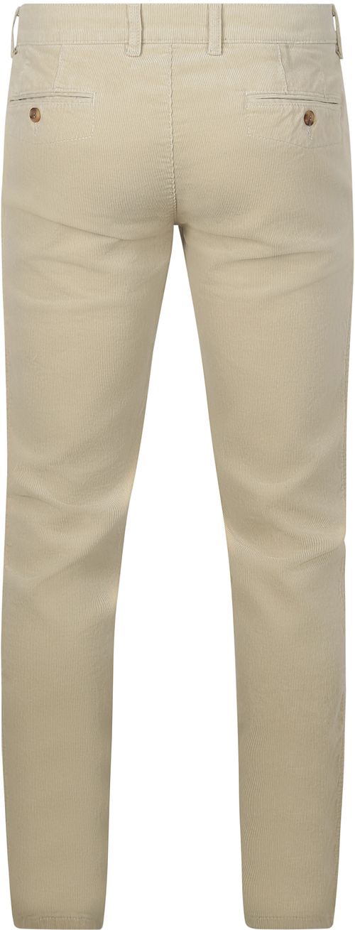 Suitable Chino Plato Corduroy Off White Product / Achterkant