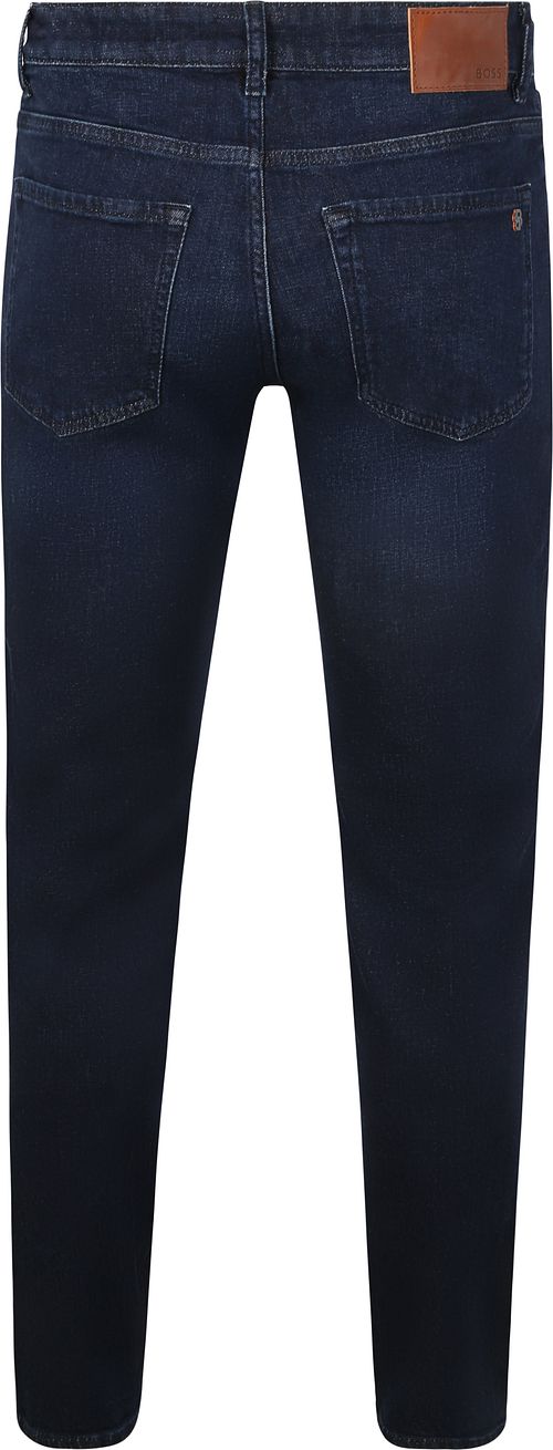 Jeansy BOSS Onyx w kolorze ciemnogranatowym Product / Achterkant