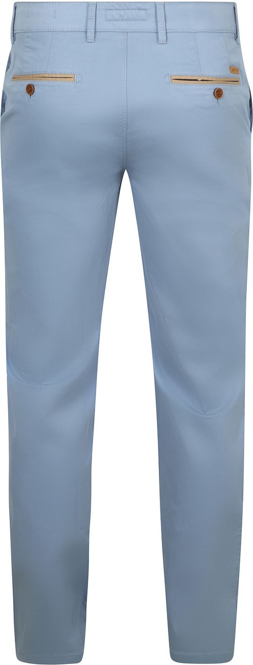 Gardeur Benny 3 Chino Lichtblauw Product / Achterkant