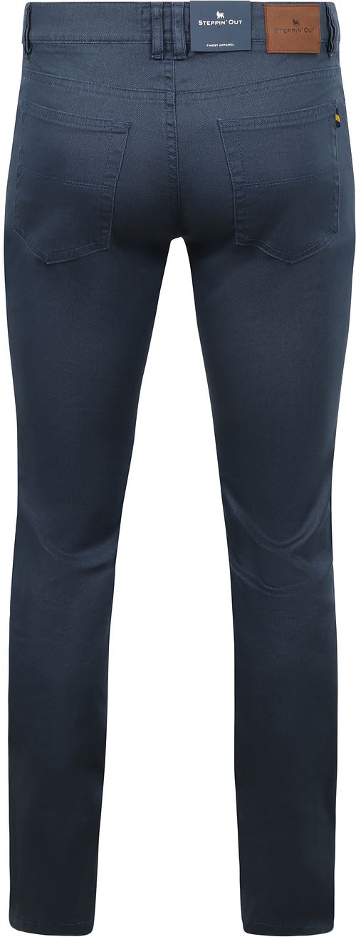 Steppin' Out Hose Bruno Structured Navy