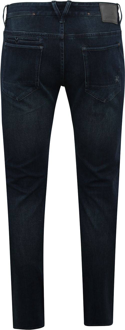 Vanguard V850 Rider Jeans Donkerblauw BNU Product / Achterkant