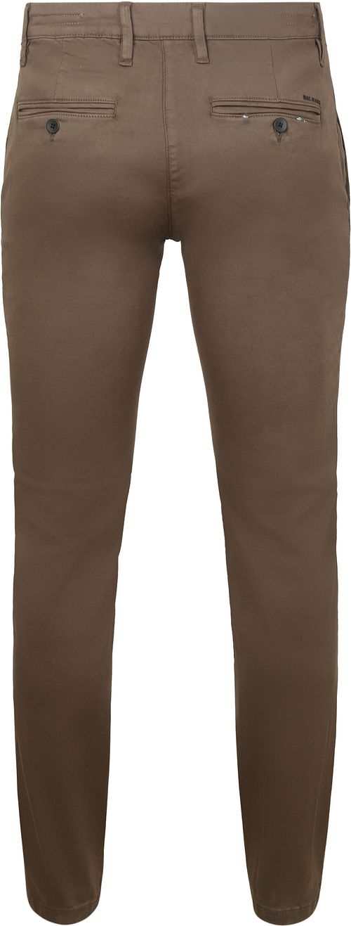 MAC Driver Pants Chino marrone Product / Achterkant
