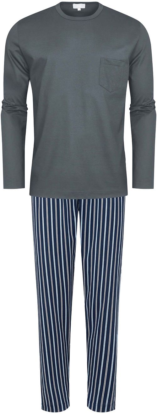 Mey Pyjama Portimo Long Gris Product