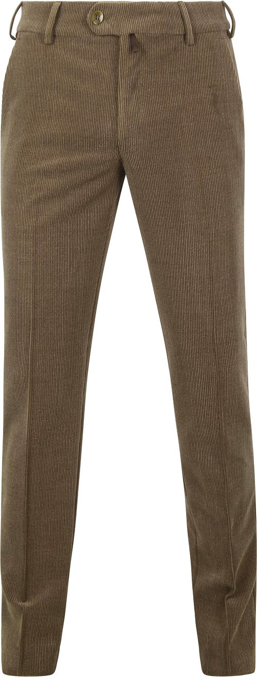 Meyer Chino Roma Wol Corduroy Olijfgroen Product