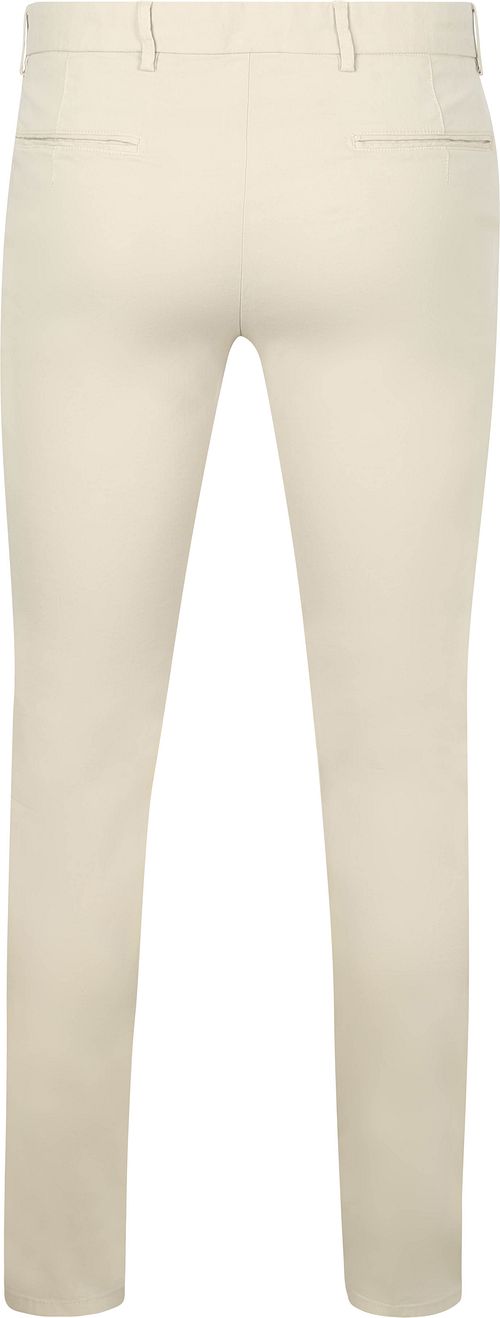 Chinosy Profuomo w odcieniu greige Product / Achterkant