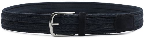 Profuomo Vokset Vævet Bælte Navy Product