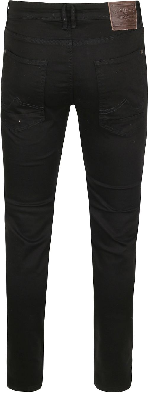 Petrol Seaham Classic Jeans Czarne Product / Achterkant