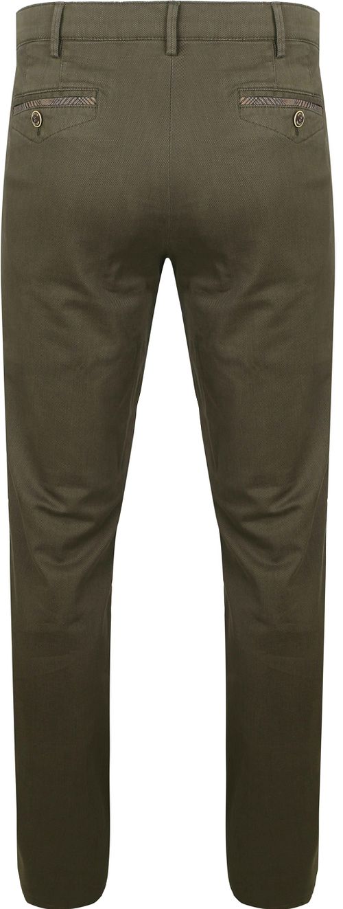 Meyer Chicago Chino Olivgrön Product / Achterkant