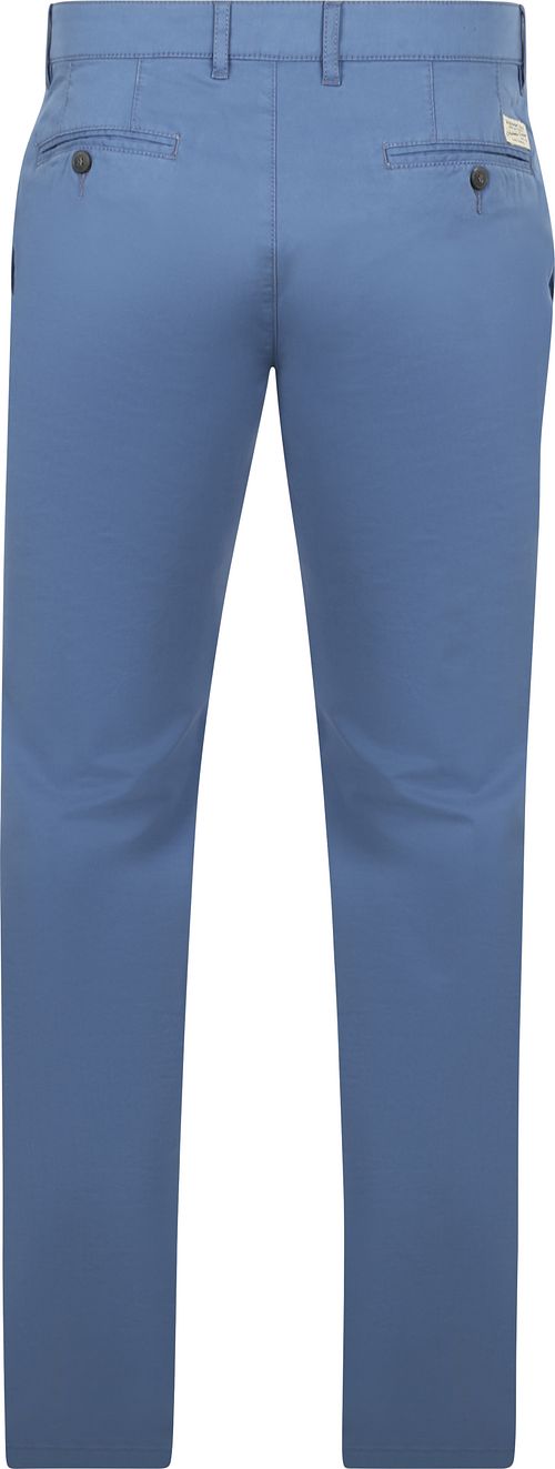 Steppin' Out Chino Newbury Indigo Blå Product / Achterkant