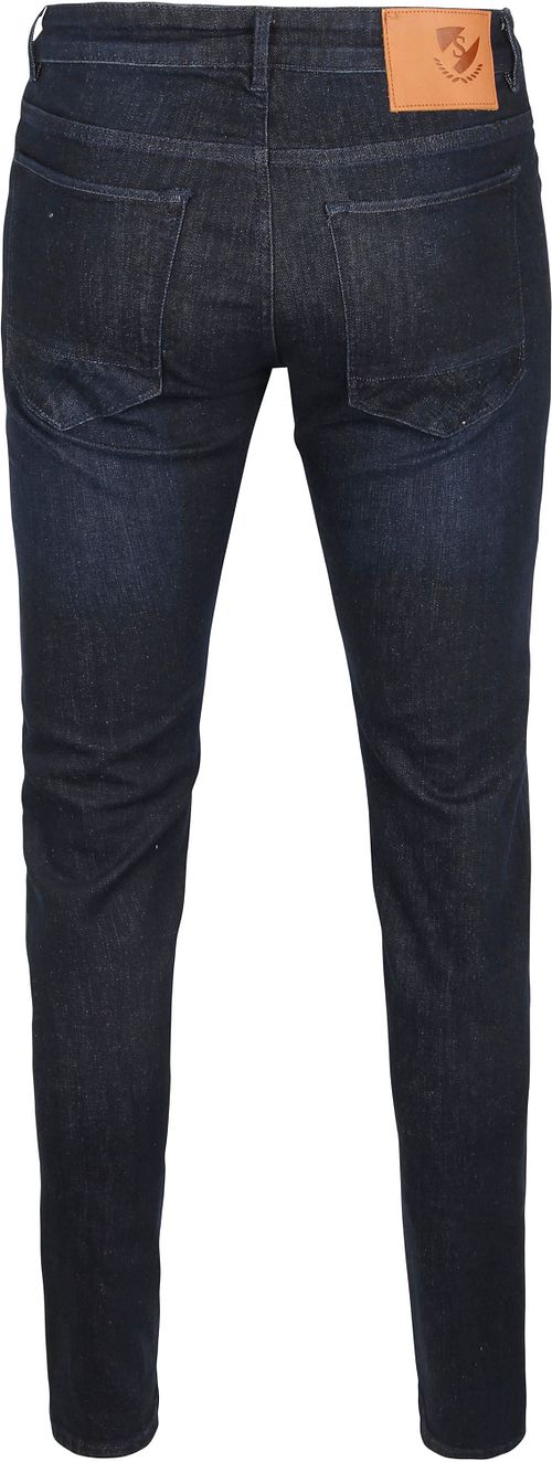 Passerende Hume Jeans Mørkeblåt Stil Product / Achterkant