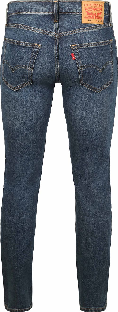 Levi's 511 Vaqueros Denim azul marino Product / Achterkant