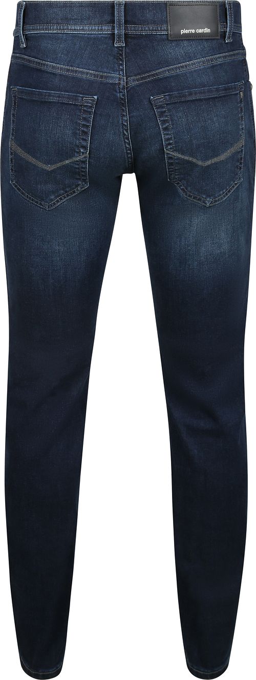 Pierre Cardin Lyon Vaqueros Tapered Future Flex Dark Blue Product / Achterkant