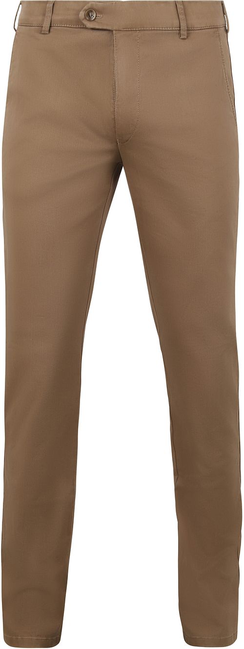 Meyer Pantalon Chino Roma Marron Clair Product