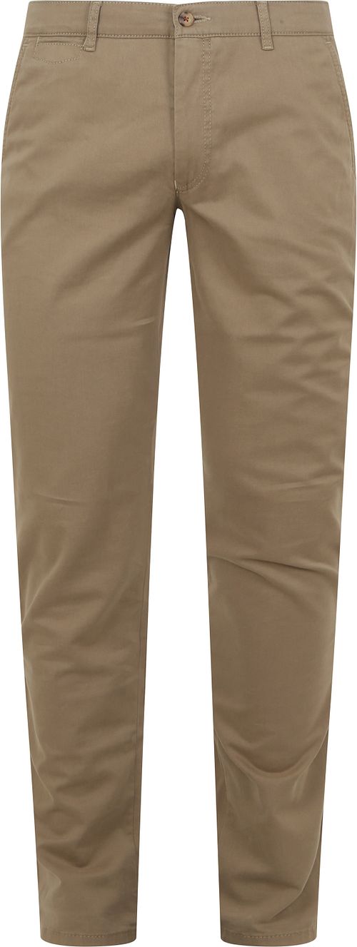 Suitable Plato chinosy w kolorze khaki Product