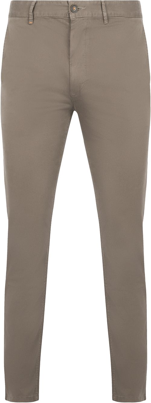 BOSS chinosy Slim Fit w pastelowym brązie Product