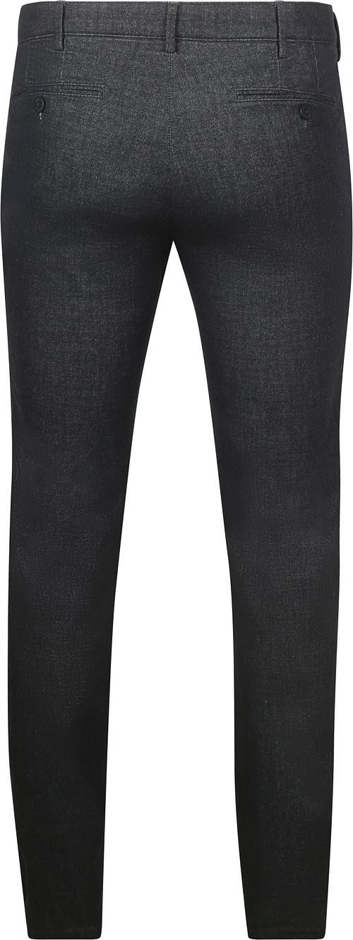 Meyer Chino Bonn Melange Marine Product / Achterkant