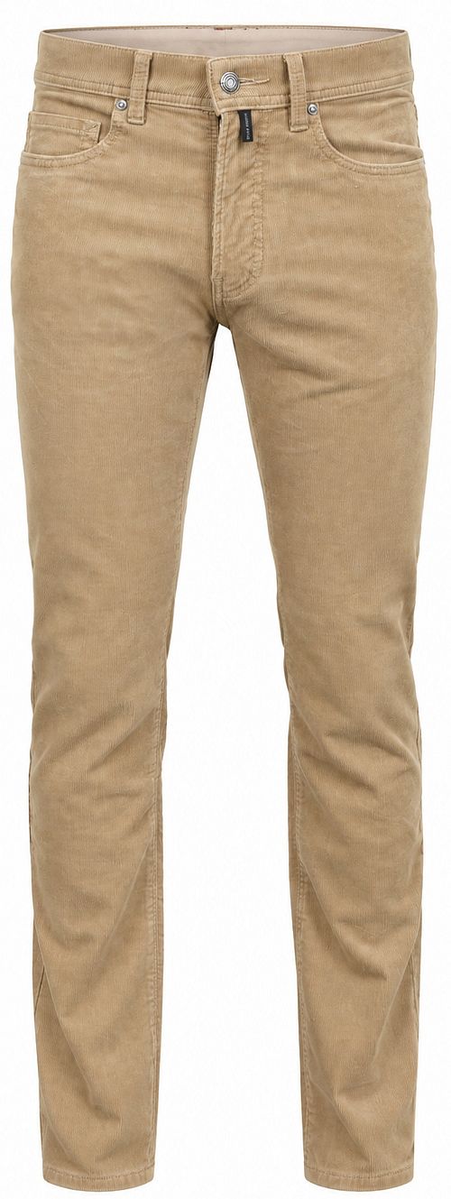 Pierre Cardin Broek Lyon Tapered Corduroy Beige Product