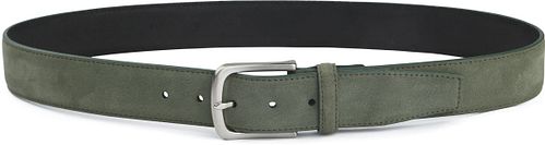 Suitable Belt Suede Leather Green Product / Detail