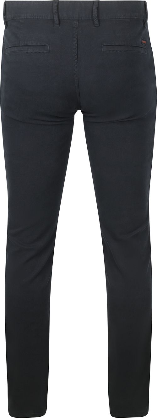 Chinosy BOSS Slim granatowe Product / Achterkant