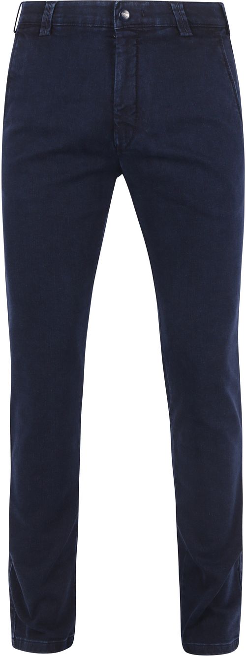 Meyer chinosy Bonn w kolorze ciemnoniebieskim denim Product