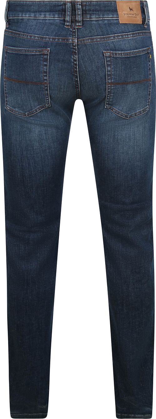 Steppin' Out Jeans New Russel Medium Denim niebieski Product / Achterkant