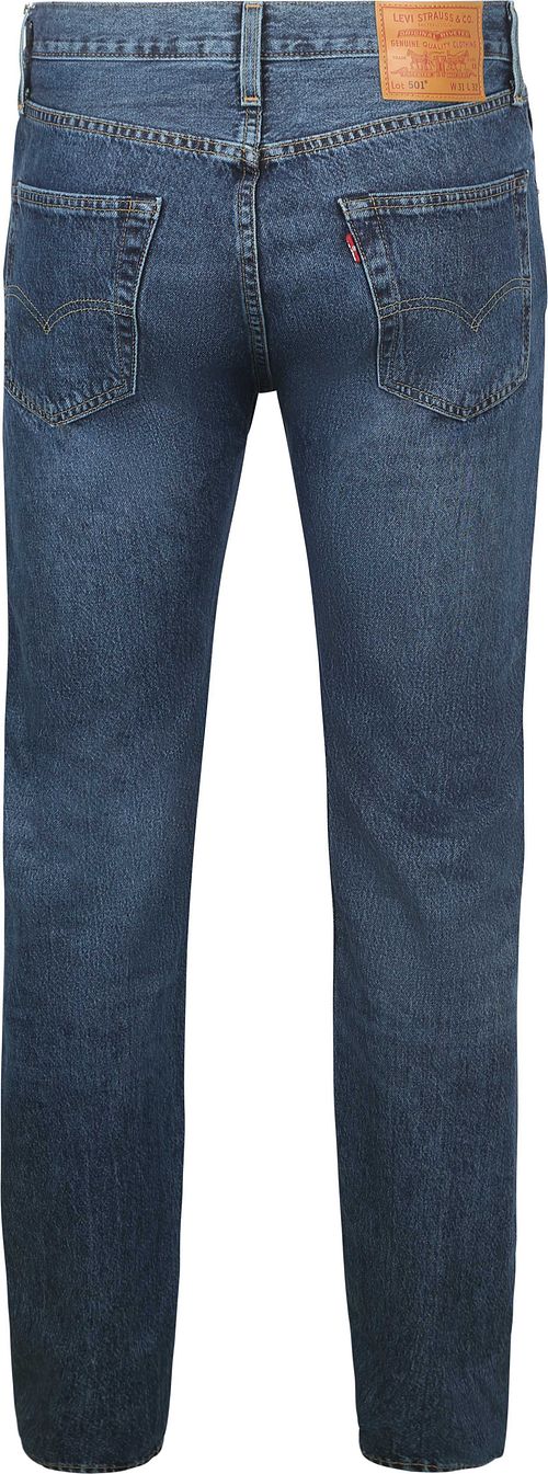 Levi's Pantalon 501 Mid Bleu CYM Product / Achterkant