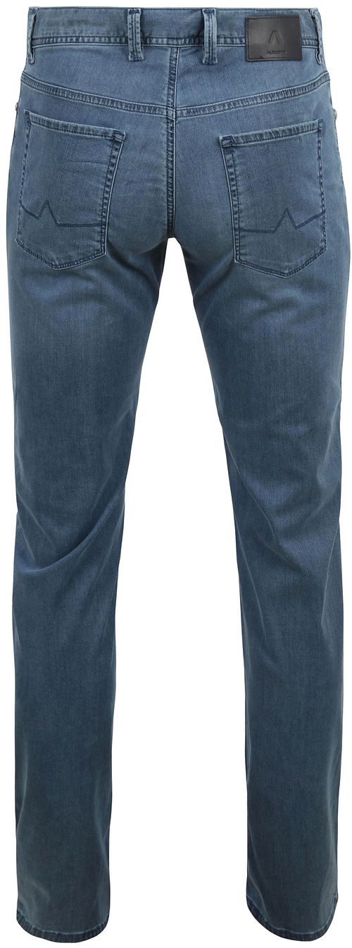 Alberto Pipe Jeans Blauw Product / Achterkant