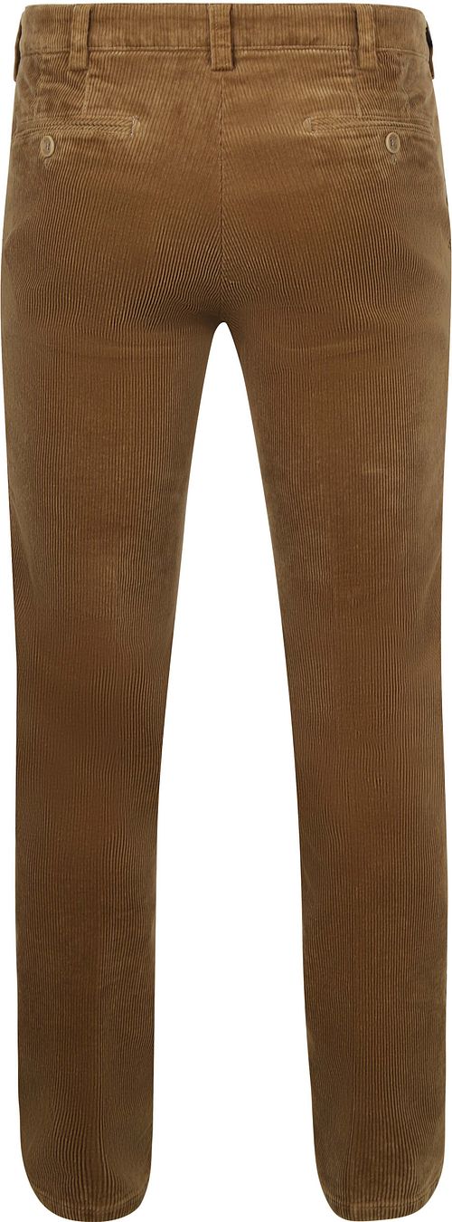 Meyer Chino Bonn in velluto a coste camel Product / Achterkant