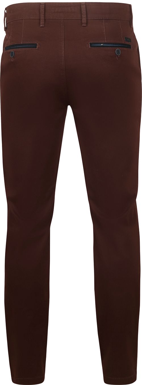 Gardeur Benny 3 Chino Bordeaux Product / Achterkant