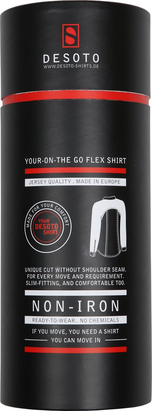 Desoto Shirt Short Sleeve Dark Grey 083 Anders