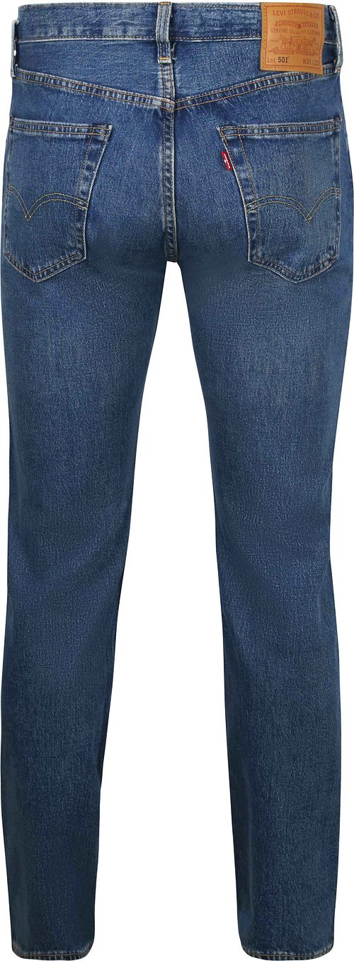Jeansy Levi's 501 w średnim odcieniu niebieskiego Product / Achterkant