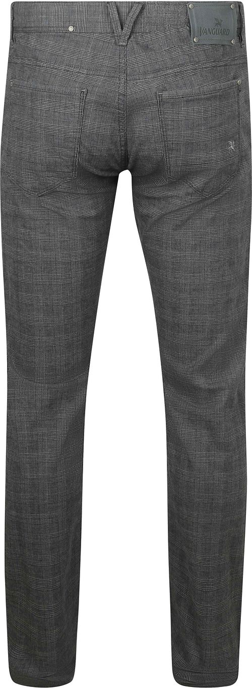 Vanguard V850 Rider Five Pocket Grau Karos Product / Achterkant