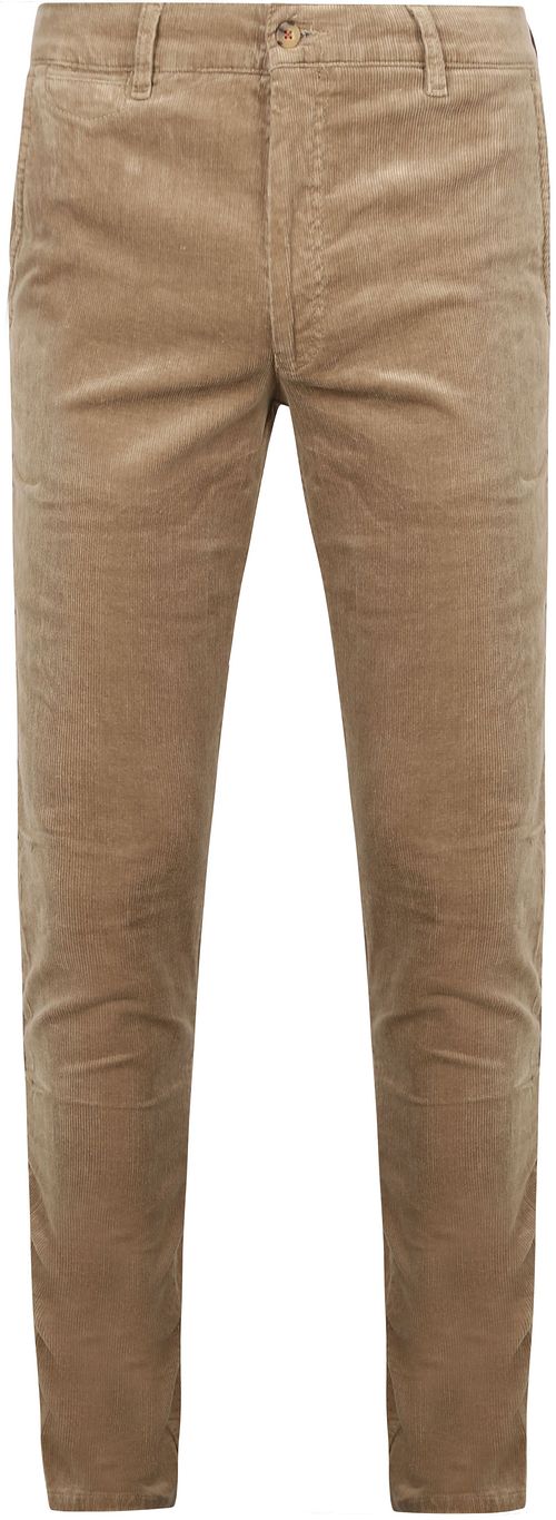 Suitable Chino Plato Corduroy Beżowy Product