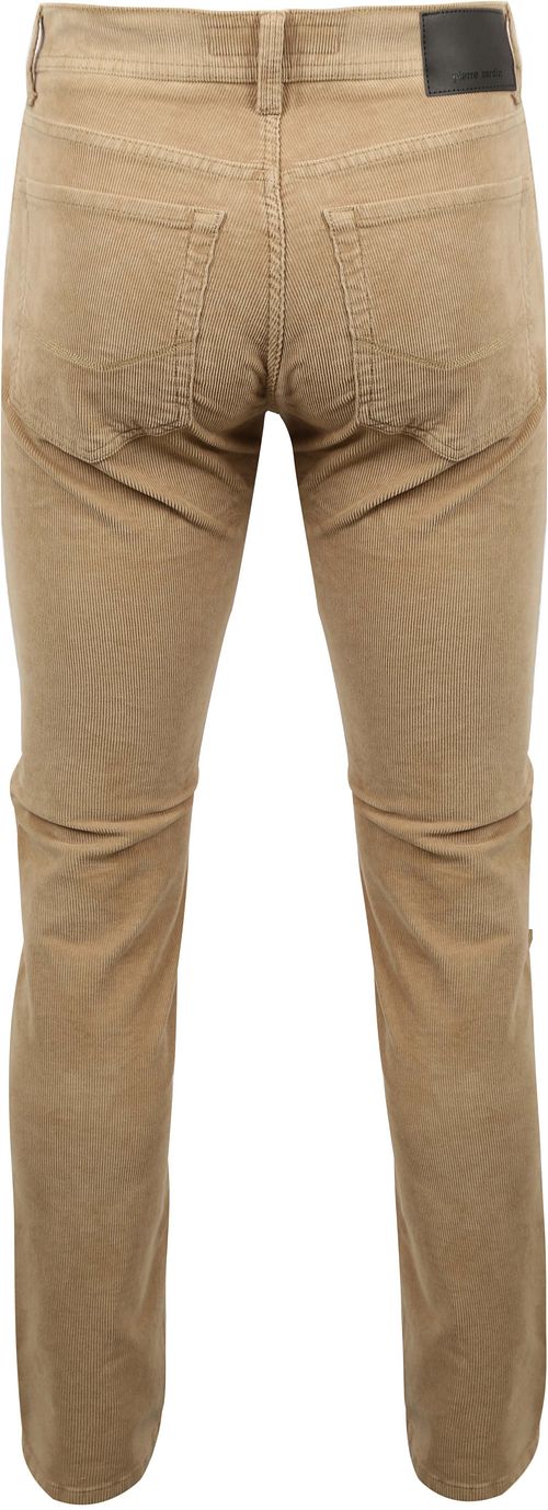 Pierre Cardin Bukser Lyon Future Flex Corduroy Beige Product / Achterkant