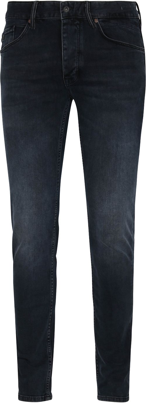 Cast Iron Riser Slim Jeans Vintage Washed Denim Zwart Product
