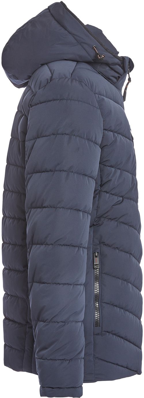 CASAMODA Chaqueta puffer con capucha en azul marino Anders