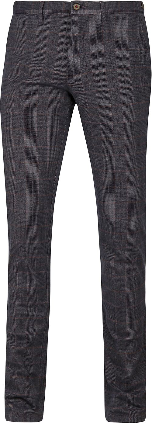 Passerende Chino Locke Rutete Brun Product