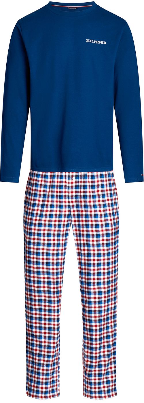Tommy Hilfiger Pyjamasæt i Navy Rutemønster Product