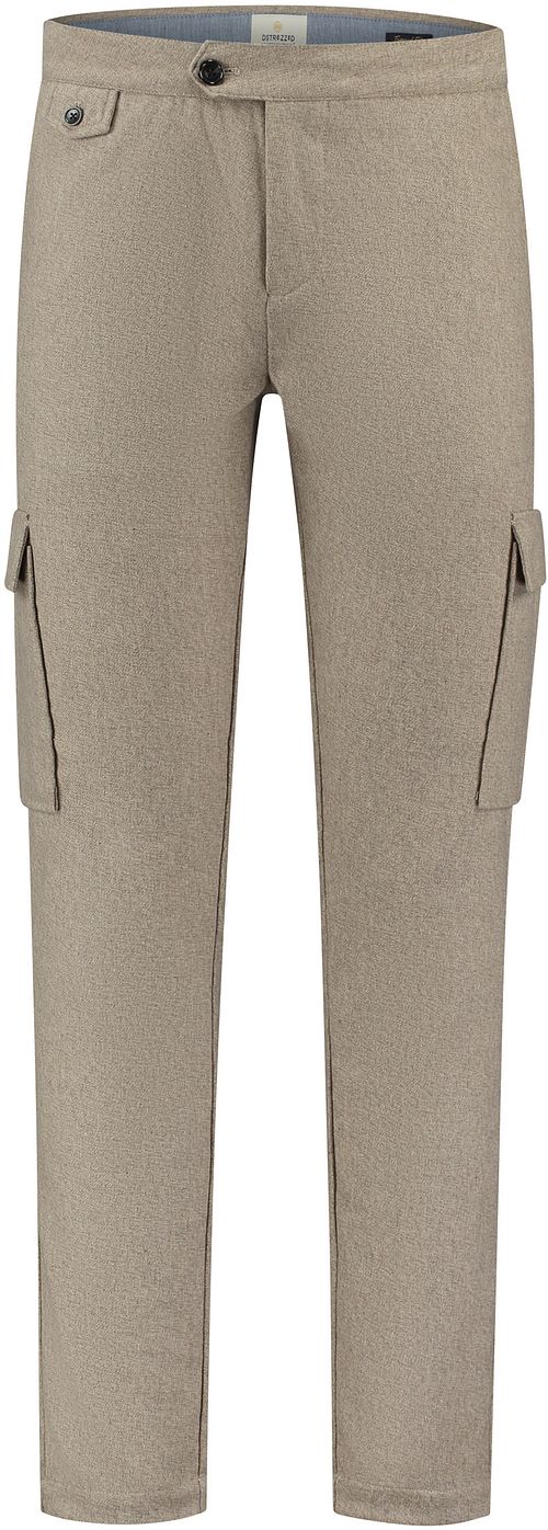 Dstrezzed Lancaster Combat Chino i Beige Flanelfarve Product