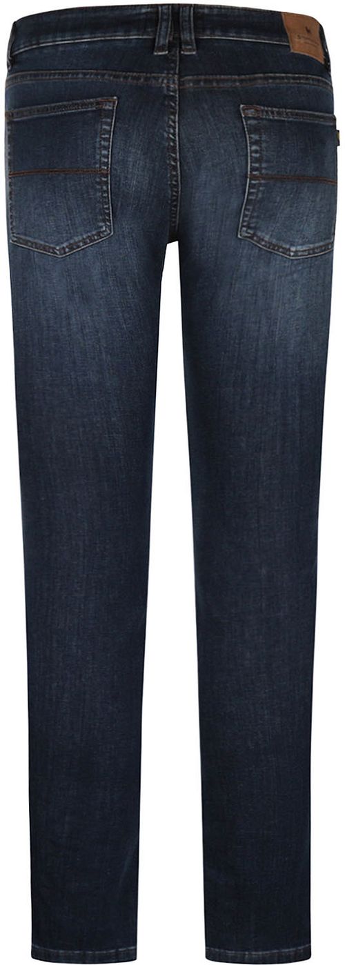 Steppin' Out Jeans Nye Russel Medium Denim Blå Product / Achterkant
