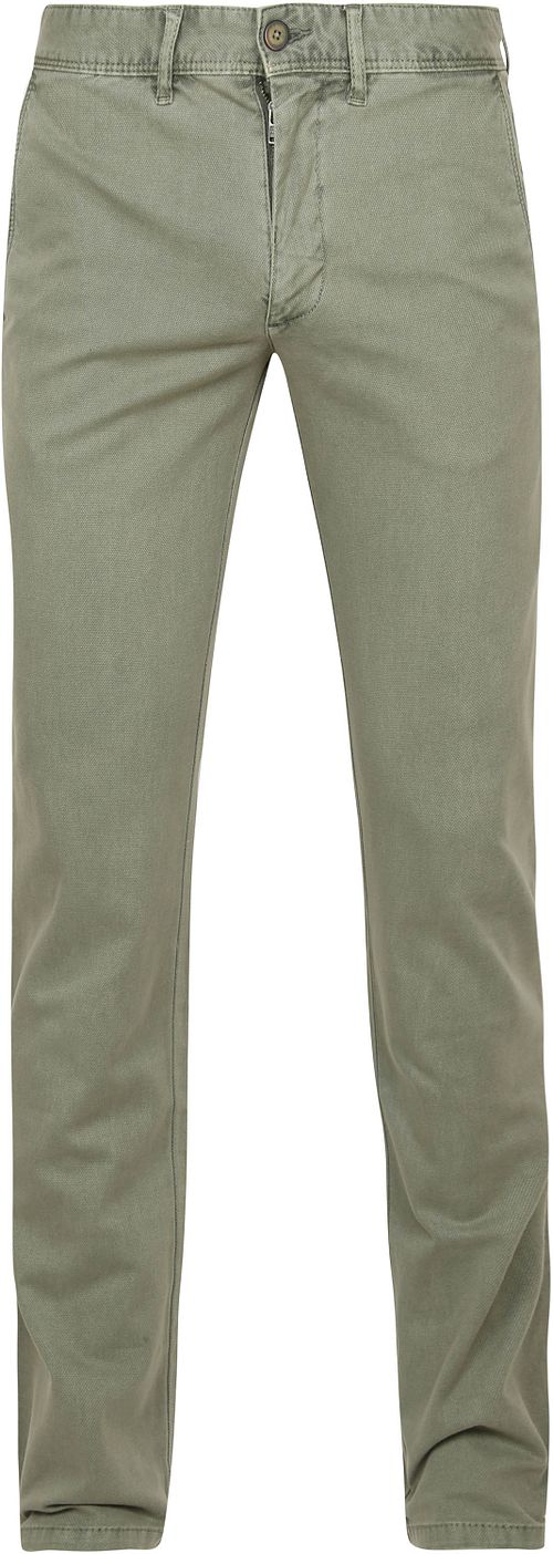 Suitable chino Sartre Oxford w kolorze oliwkowym Product