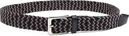 Suitable Geweven Riem Navy Taupe Product / Detail
